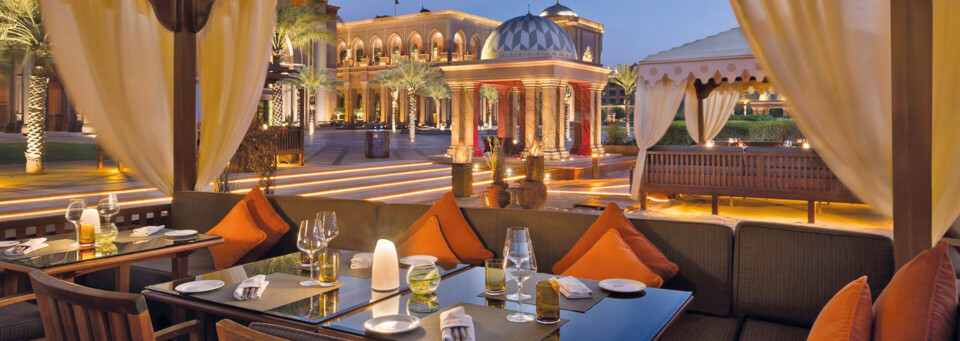 Restaurant "BBQ-Al-Qasr" des Emirates Palace Abu Dhabi
