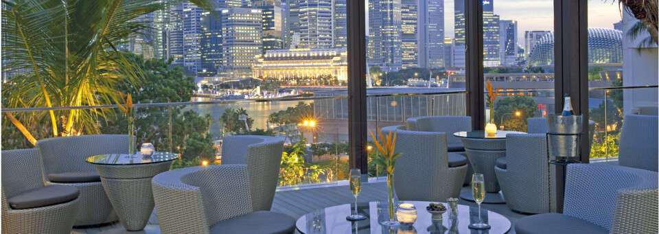 "Bay@5" Lounge des Mandarin Oriental Singapur