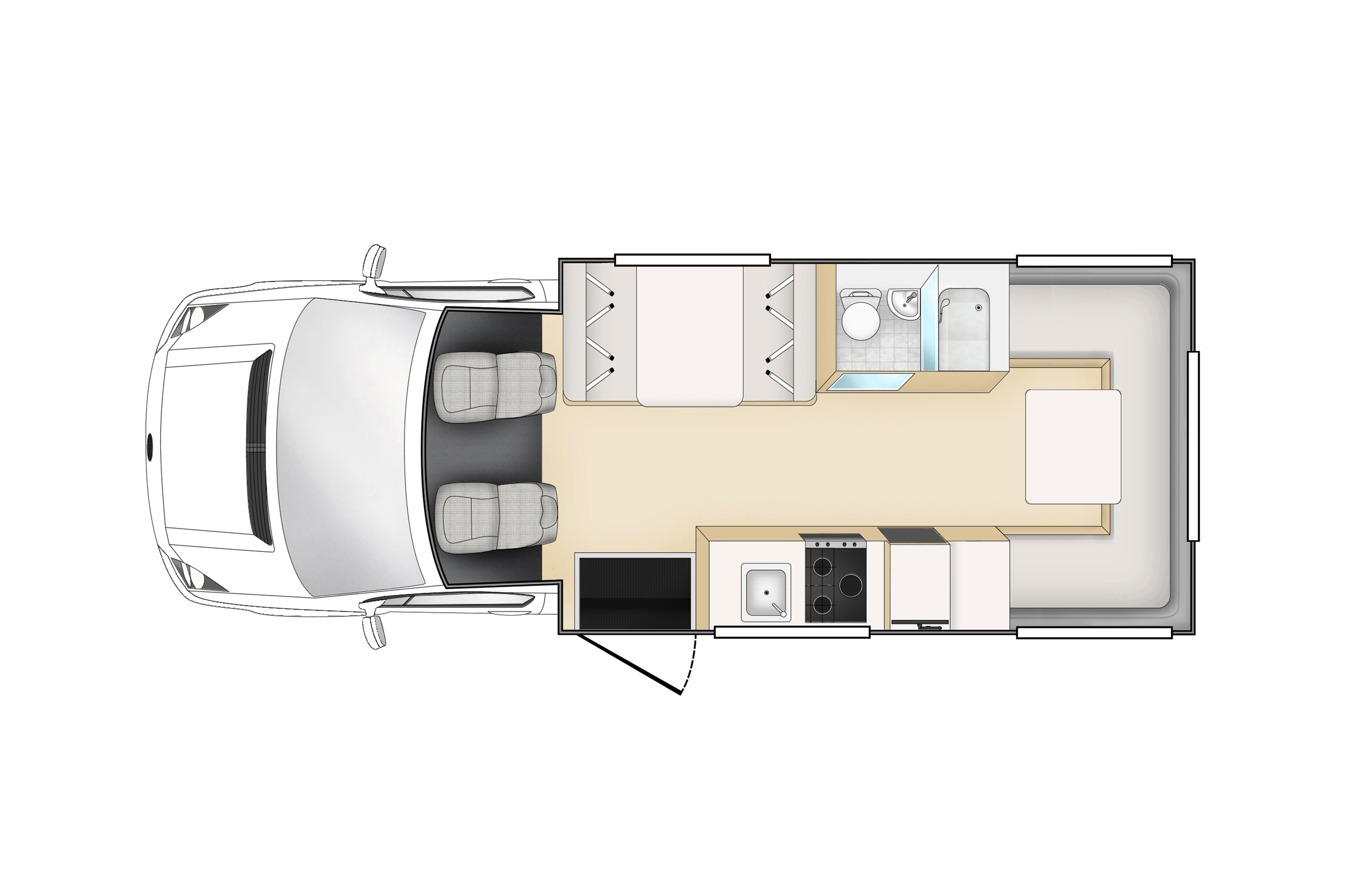 Floorplan bei Tag des Apollo Euro Deluxe