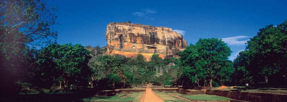 Löwenfels in Sigiriya, Sri Lanka