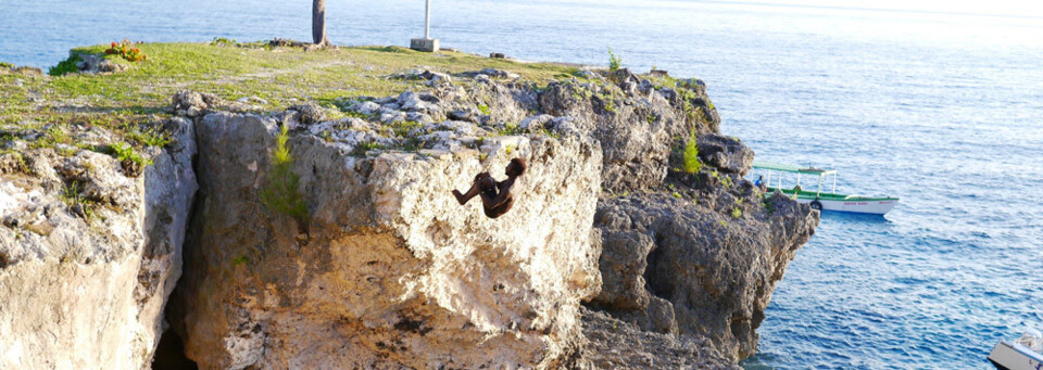 Jamaika Reisebericht - Klippenspringer Negril