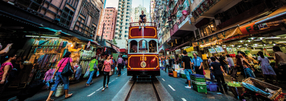 Straßenbahn in Hong Kong