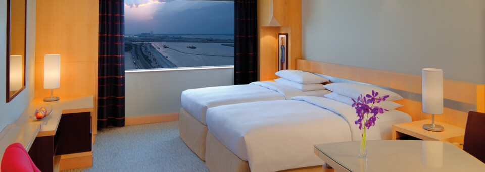 Zimmerbeispiel des Hyatt Regency Dubai