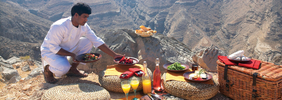 Picknick Six Senses Zighy Bay