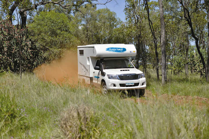 Außenansicht des 4WD Camper