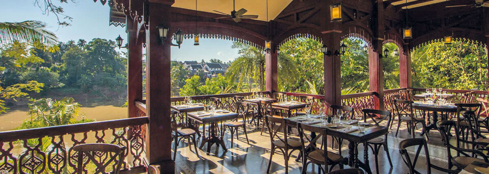 Restaurant des Le Bel Air Resort in Luang Prabang