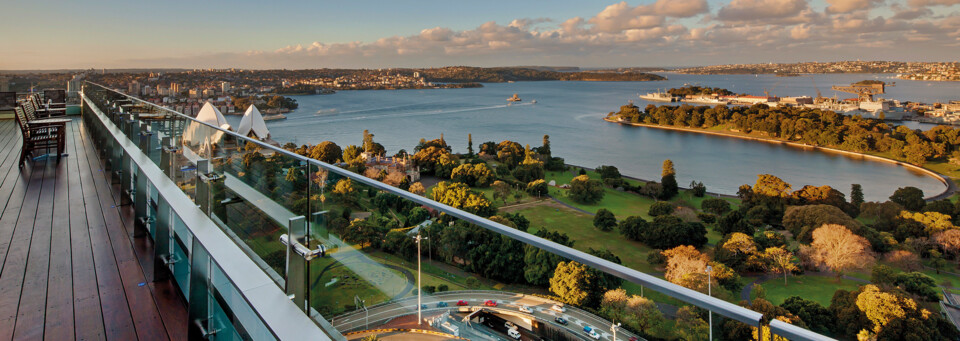 Lounge-Aussicht Intercontinental Sydney