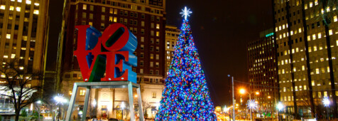 Philadelphia Weihnachtsbaum