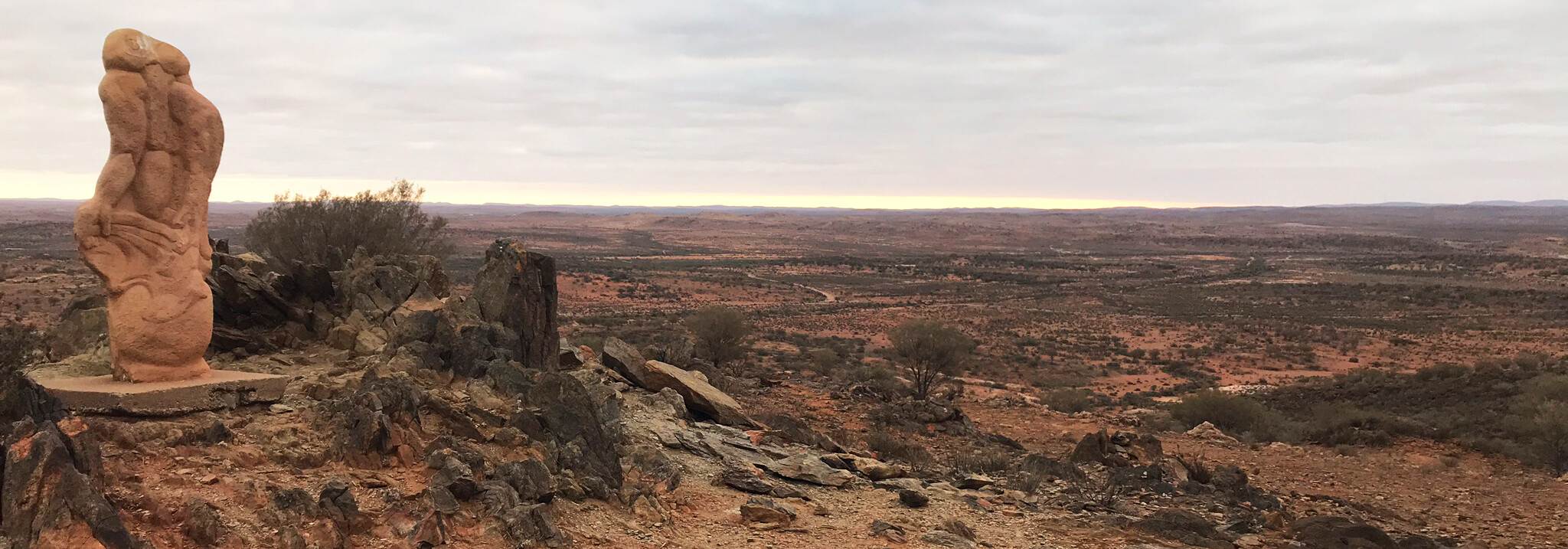 Reisebericht Australien - Broken Hill Living Desert Skulpturenpark