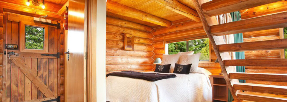 Fiordland Lodge Te Anau Beispiel Log-Cabin