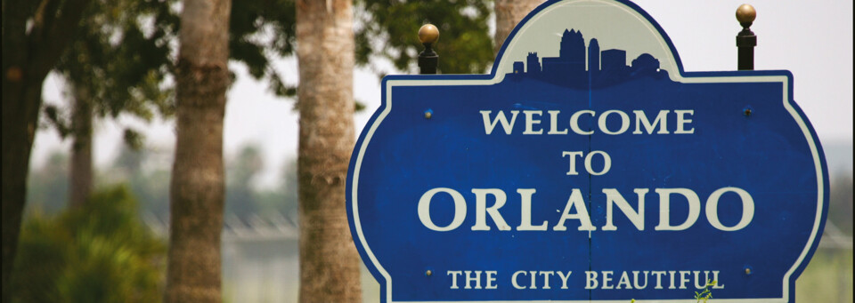 Ortsschild in Orlando