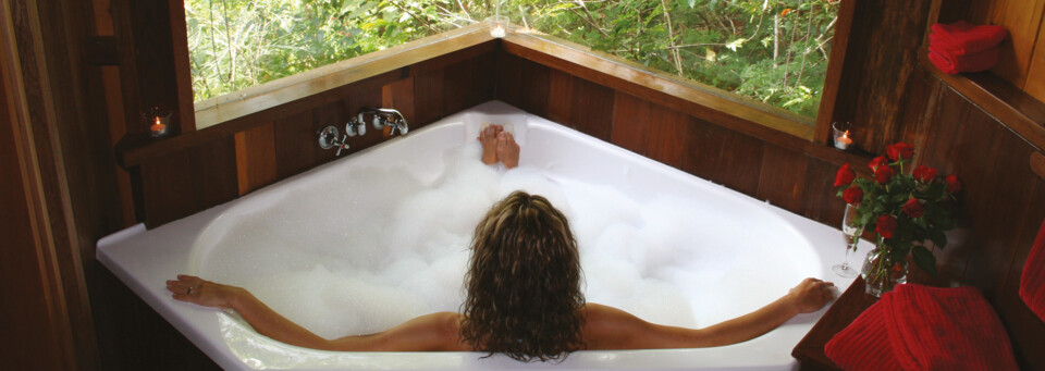 Beispiel Spa-Bad - Rose Gum's Wilderness Retreat Malanda