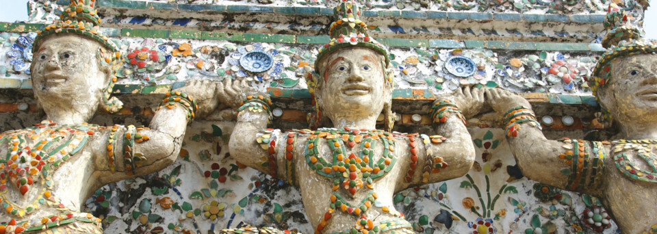 Detailansicht Wat Arun Bangkok