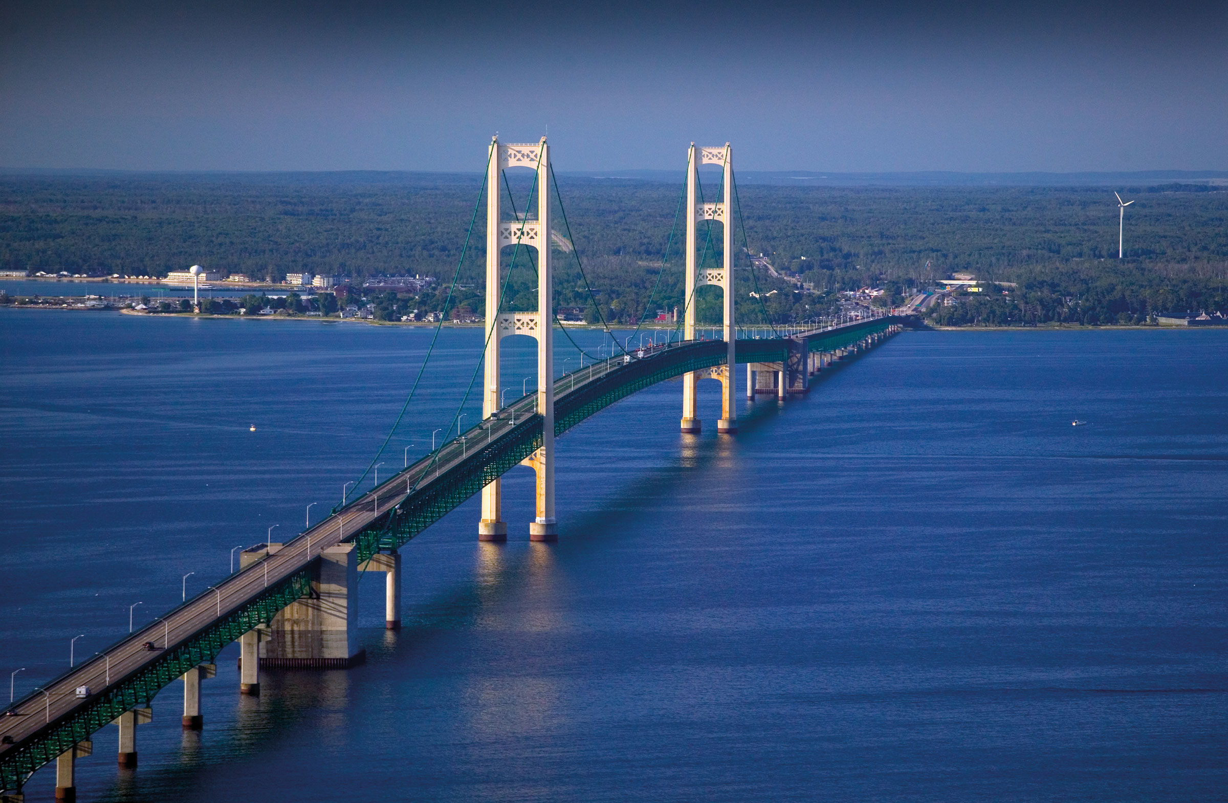 Mackinac Brücke in Michigan