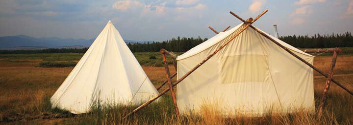 Zelt des Yellowstone Under Canvas©