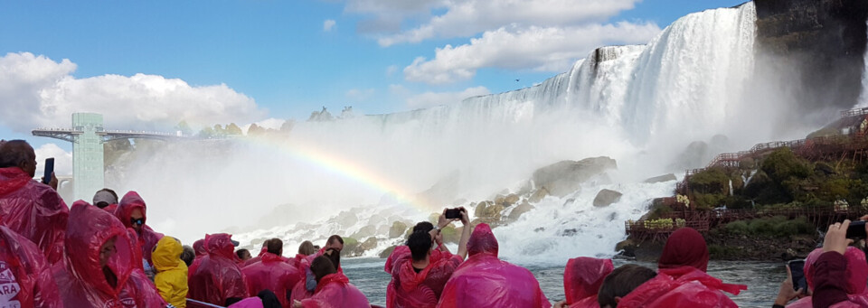 Bootstour zu den Niagarafällen