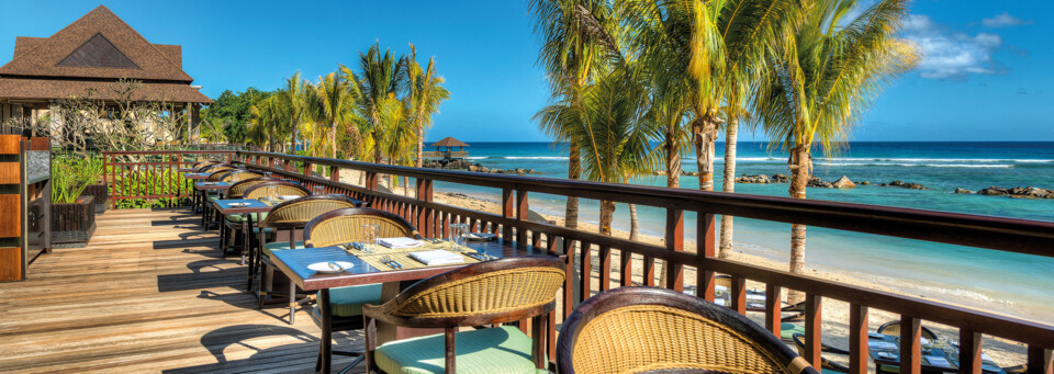 Strand Restaurant des The Westin Turtle Bay Resort & Spa Mauritius in Balacla