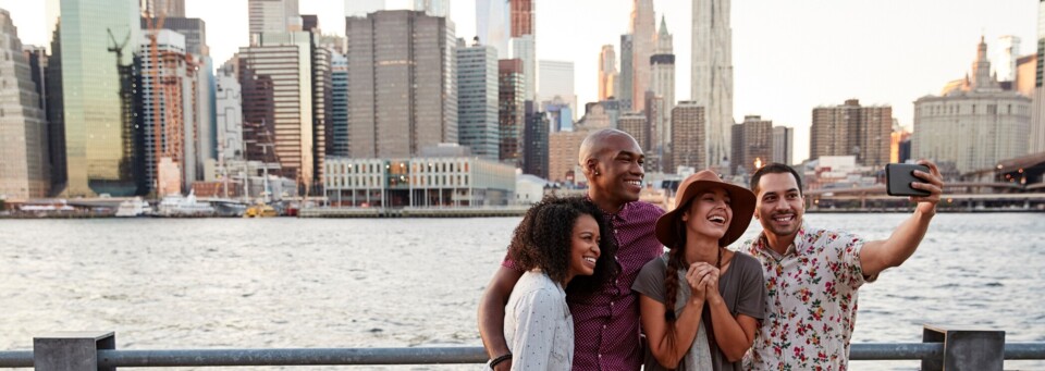New York City Skyline + Hudson River