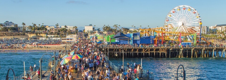Santa Monica Pier mit Riesenrad