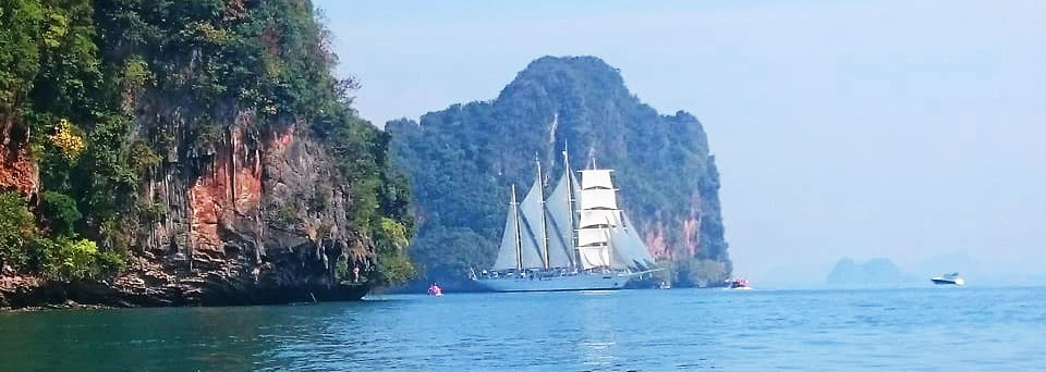 Reisebericht Thailand: Segelschiff Star Clipper Fotoexpedition