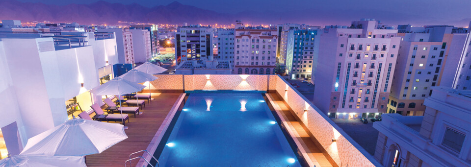 Pool des Centara Muscat Hotel Oman