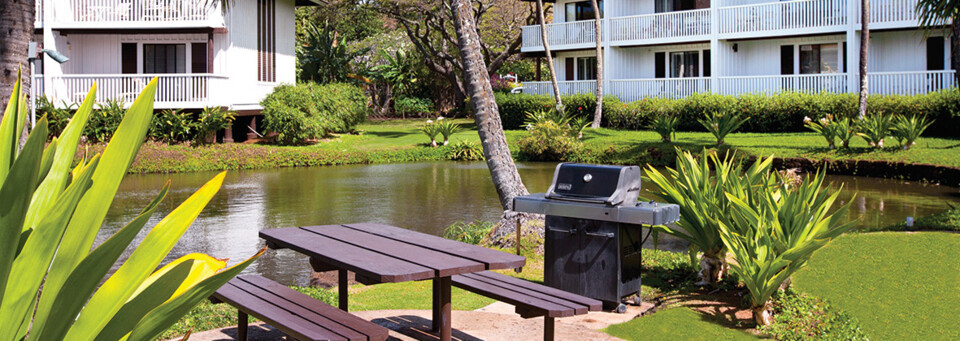 Grillplatz Kiahuna Plantation Resort 