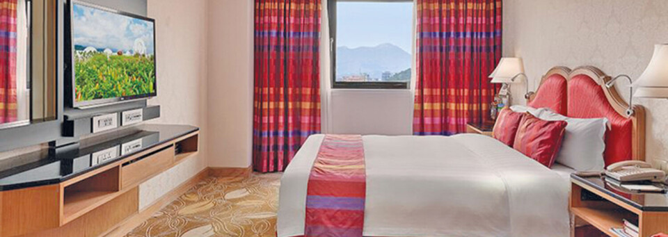Deluxe-Zimmerbeispiel des Riviera Hotel in Teipei