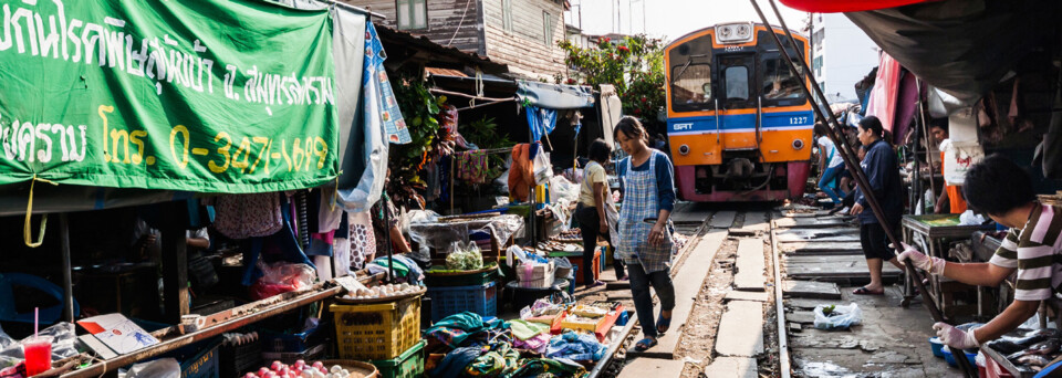 Mae Klong Railway Markt