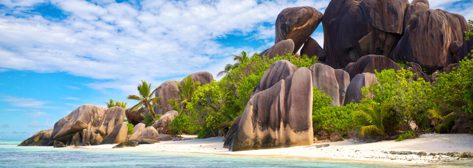 Traumstrand auf den Seychellen: Anse Source D`Argent