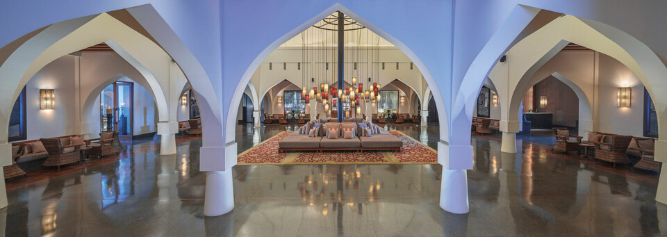 Lobby des The Chedi Muscat