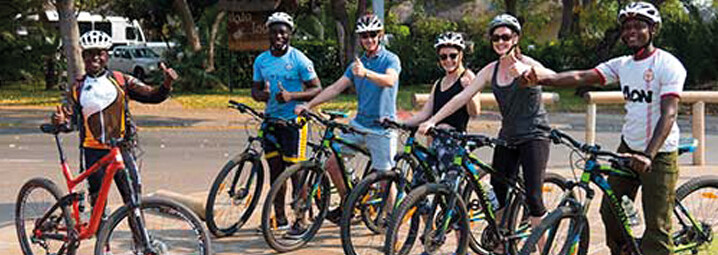 Fahrradtour Victoria Falls