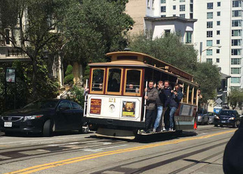 Reisebericht Kalifornien - Cable Car in San Francisco