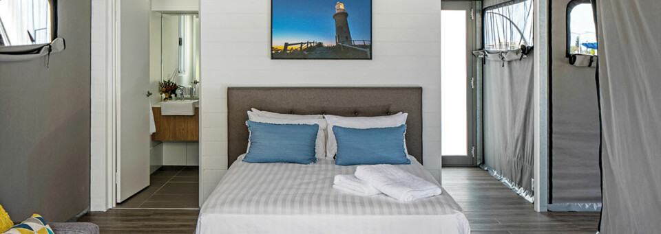 Zeltbeispiel des Discovery Rottnest Island