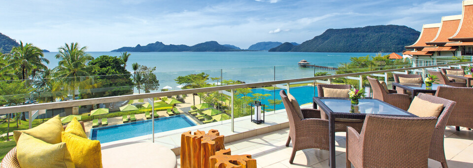 Terrasse des The Westin Langkawi Resort & Spa