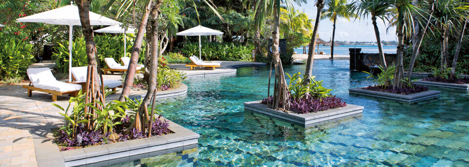 Pool am Shangri La's Le Touessrok Resort & Spa, Trou d´Eau Douce