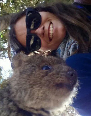 Reiseexpertin Sybille & Quokka