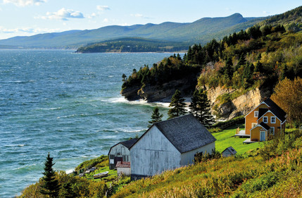 Küste Québec Kanada