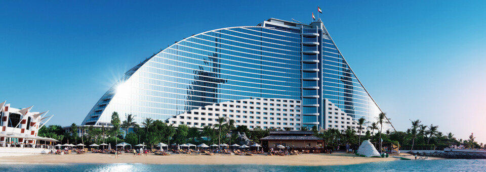Außenansicht Jumeirah Beach Hotel Dubai