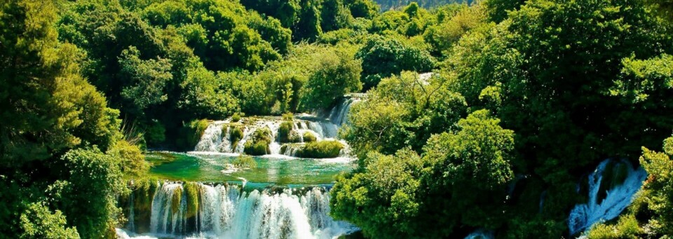 Nationalpark Krka Wasserfall