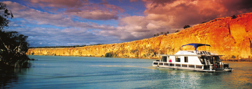 Boot auf dem Murray River