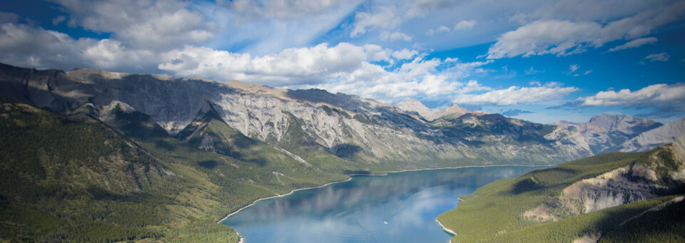 Berglandschaft im Banff Nationalpark