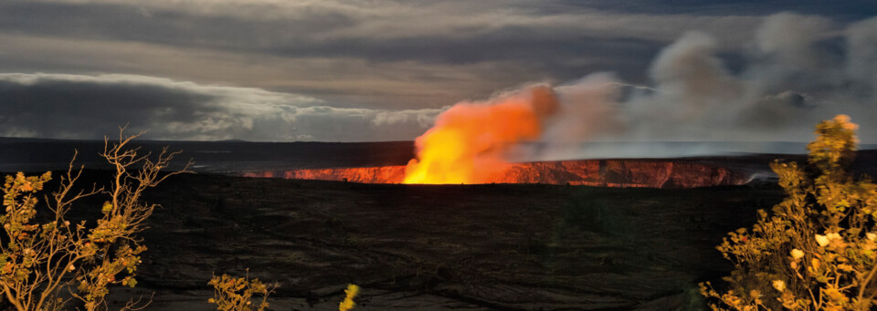 Vulkan auf Big Island