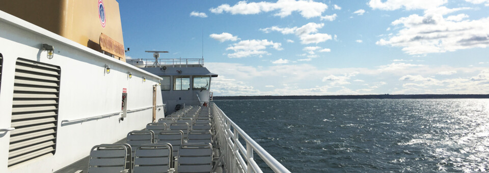 Fährübrfahrt nach Martha's Vineyard  - Martha's Vineyard Reisebericht