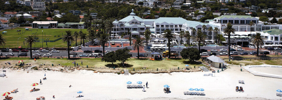 Außenansicht und Strand The Bay Hotel Kapstadt