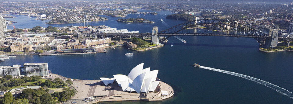 Sydney von oben New South Wales