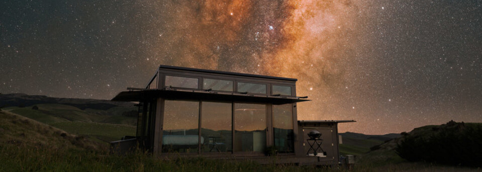 Greystone Bungalow mit Sternenhimmel PurePods