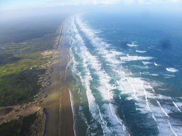 Reisebericht Neuseeland - 90 Mile Beach Luftaufnahme
