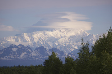 Alaska Reisebericht: Blick auf den Mount Denali