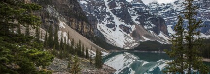 Kanadische Rocky Mountains aktiv