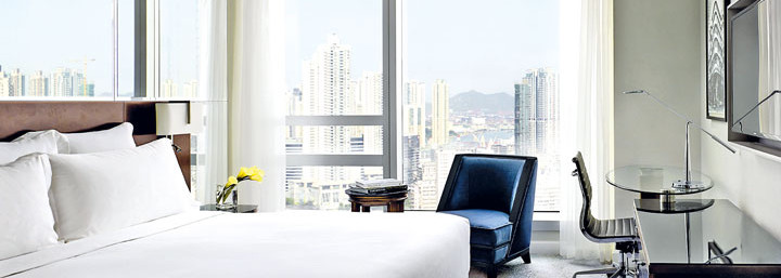 Cordis Hong Kong at Langham Place Deluxe Zimmer 